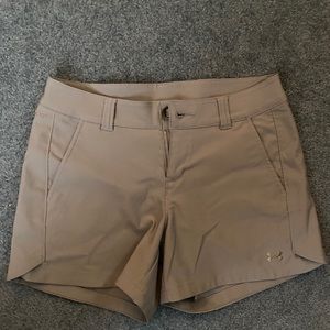 Women’s Under Armour light grey shorts